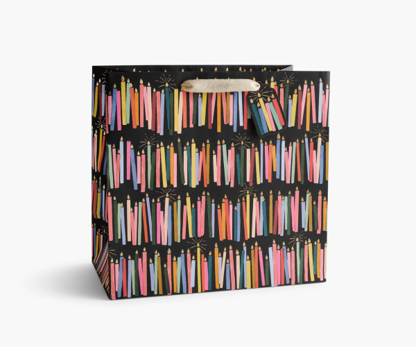 Candles Gift Bag, Lg