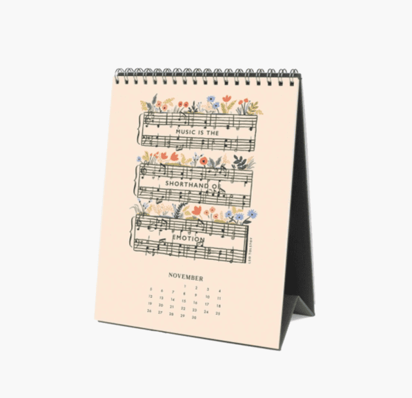 2023 Inspirational Quote Desk Calendar Typo Market