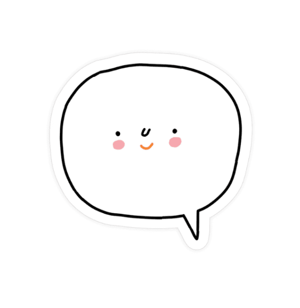 Happy Thoughts Sticker