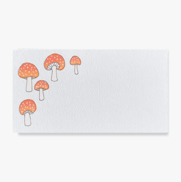 Neon Mushroom Mini Notes