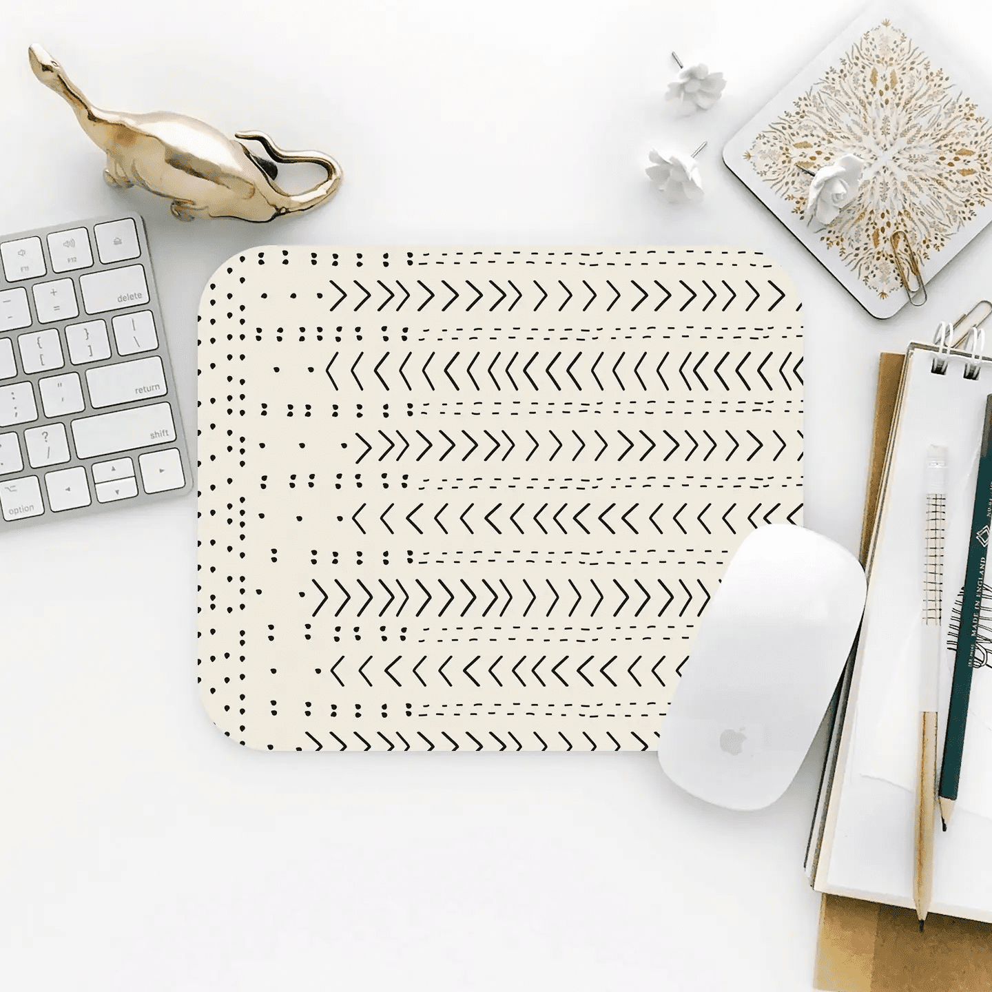 Mud Cloth Mouse Pad Typo Market