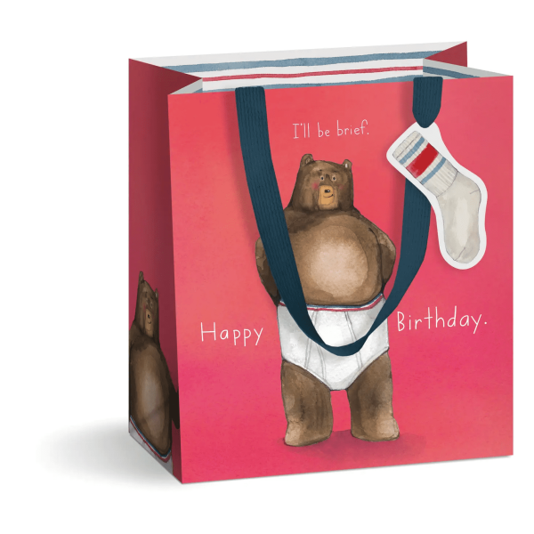 I'll Be Brief Gift Bag, Md