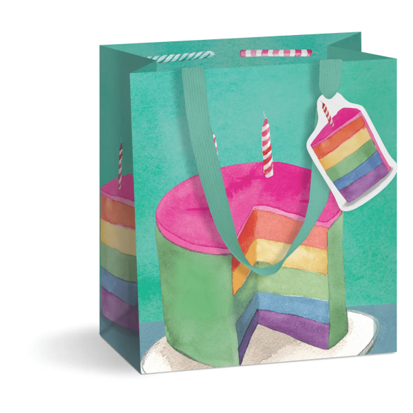 Bday Cake Gift Bag, Md