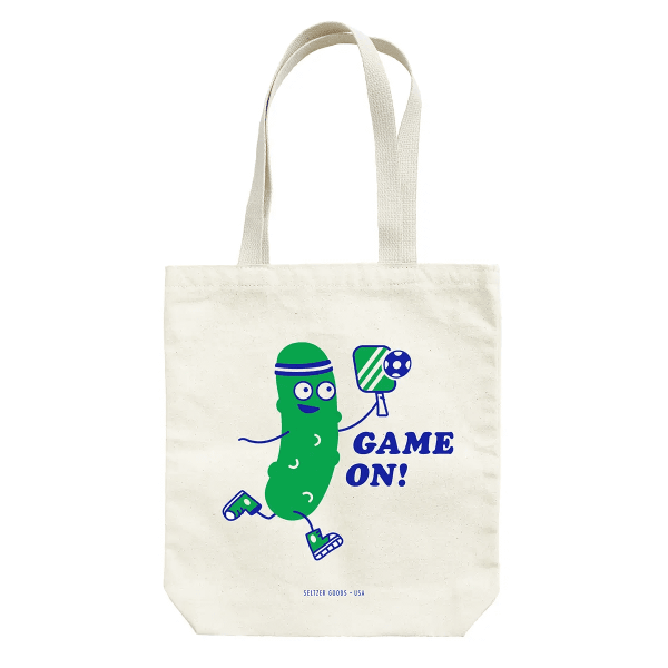 Pickleball Player Tote Bag