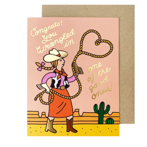 Wrangled In A Good One Engagement