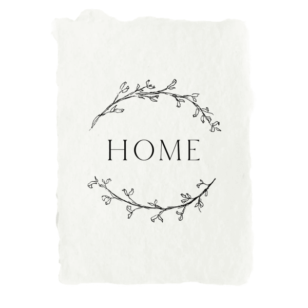 Home With Branches Art Print