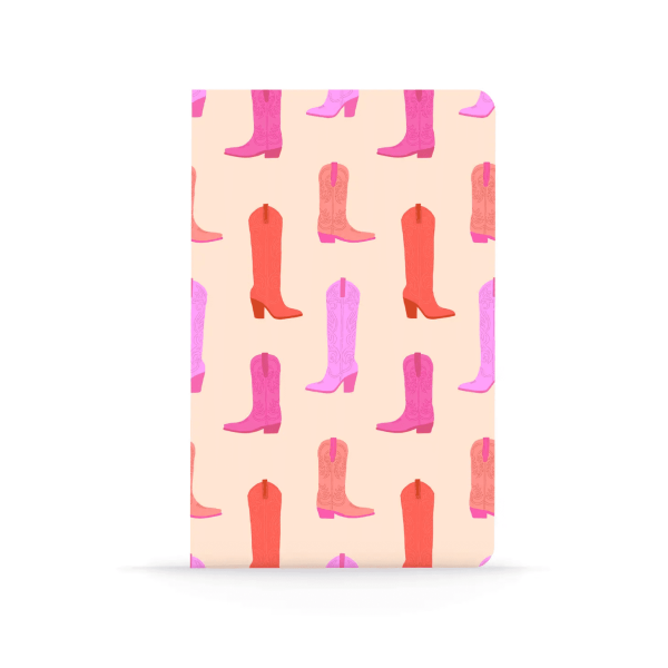 Shades of Pink Boots Layflat Journal
