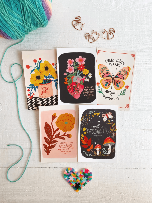Encouragement Postcard Pack