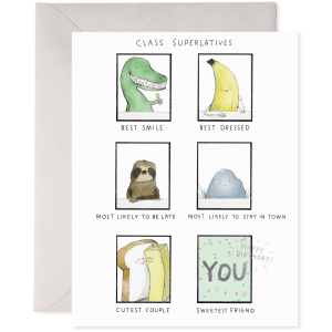 Class Superlatives Card