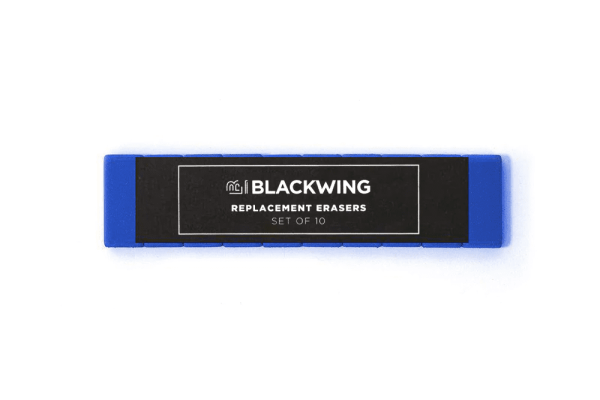 Blackwing Erasers, Bright Blue