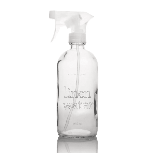 Linen Water Glass Bottle, 16 oz.