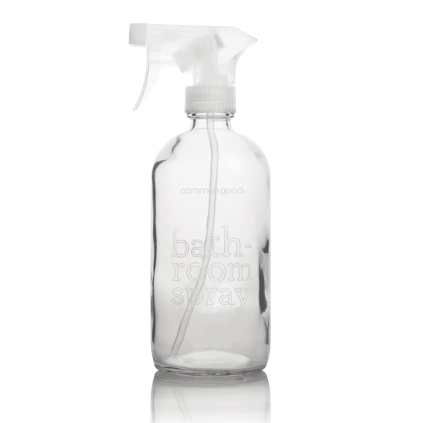 Bathroom Cleaner Glass Bottle, 16 oz.