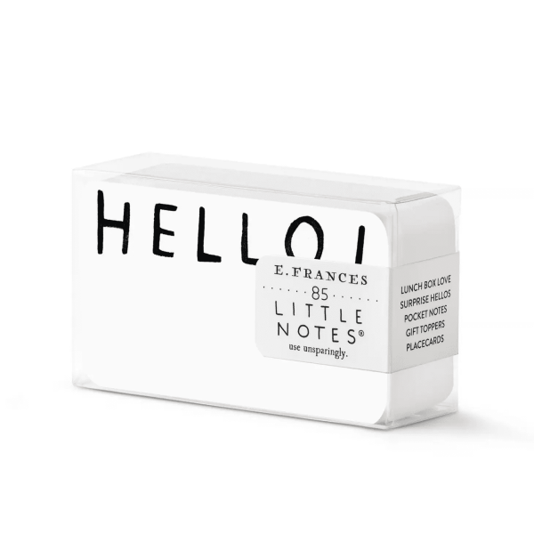Little Notes: Hello!