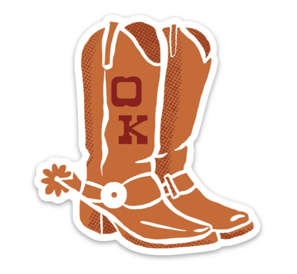 Cowboy Boot Magnet