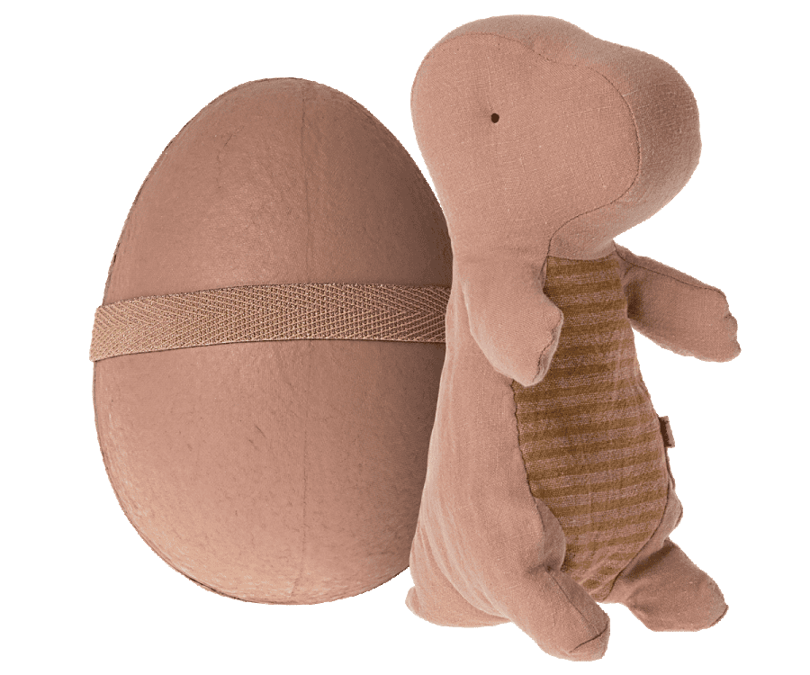 Gantosaurus in Egg, Old Rose