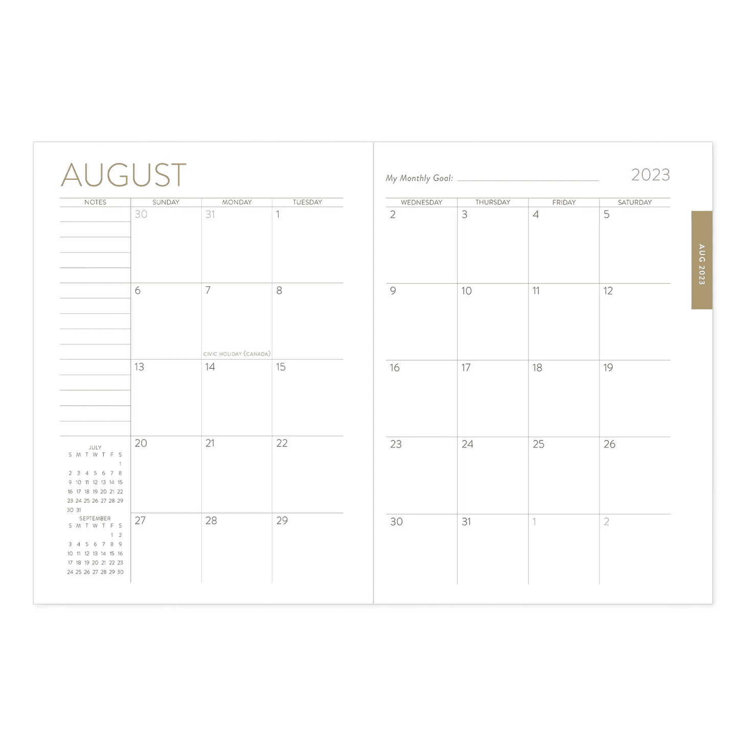 202324 Pretty Petals Spiral Planner Typo Market