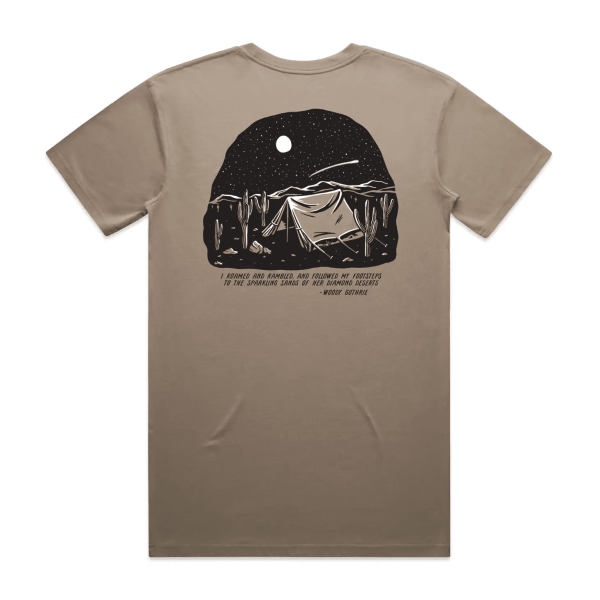 Roam and Ramble Tee, Mushroom/L
