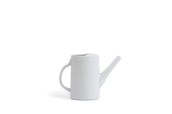 White Watering Can