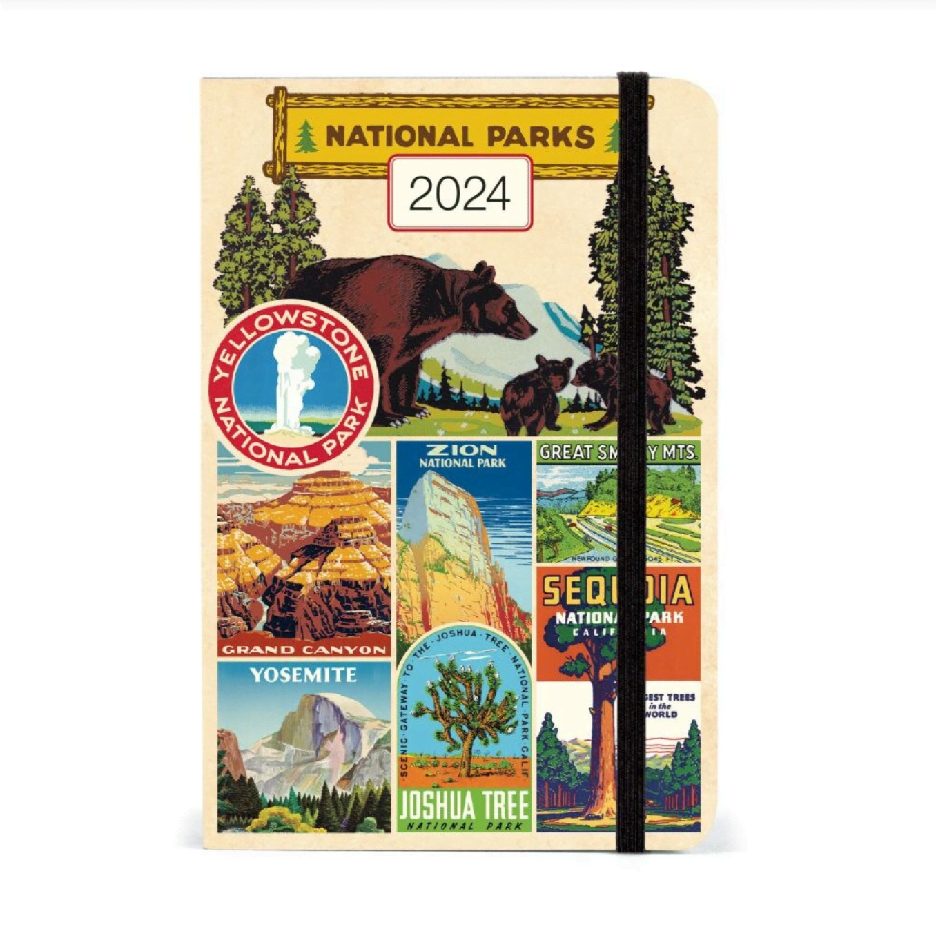 2024 National Parks Weekly Planner Typo Market