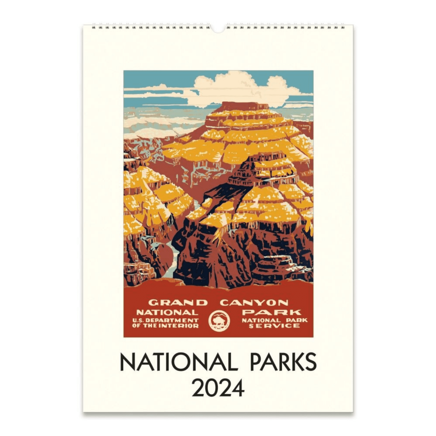 2024 National Parks Wall Calendar Typo Market