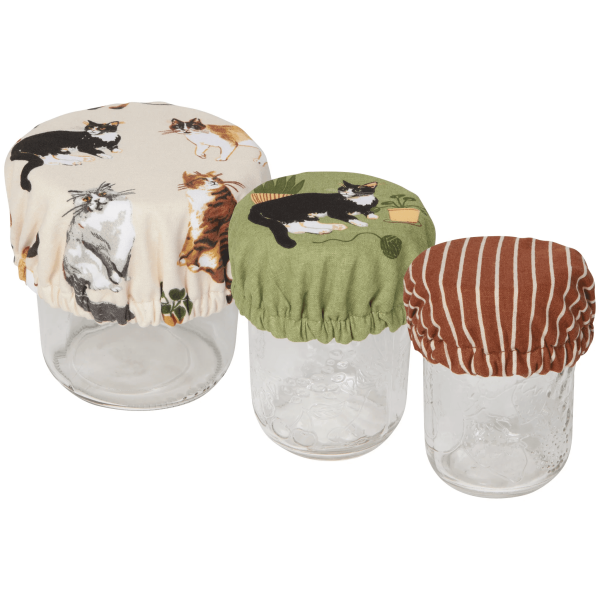 Cat Collective Mini Bowl Cover Set