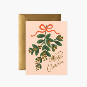 Mistletoe Christmas Card