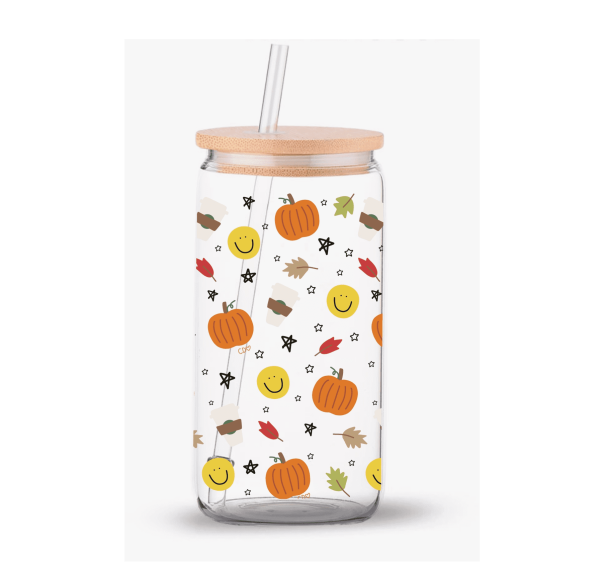 Fall Glass Can
