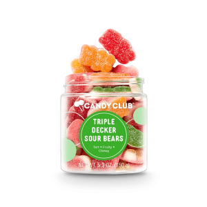 Triple Decker Sour Bears, 5.3 oz.