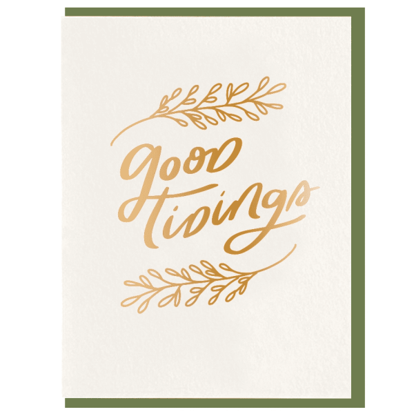 Good Tidings Card