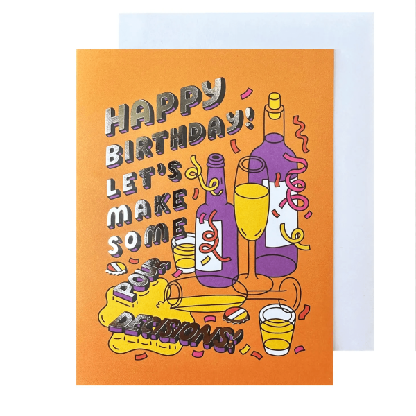 Pour Decisions Card