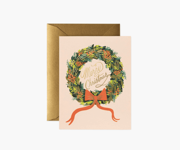 Christmas Wreath Card