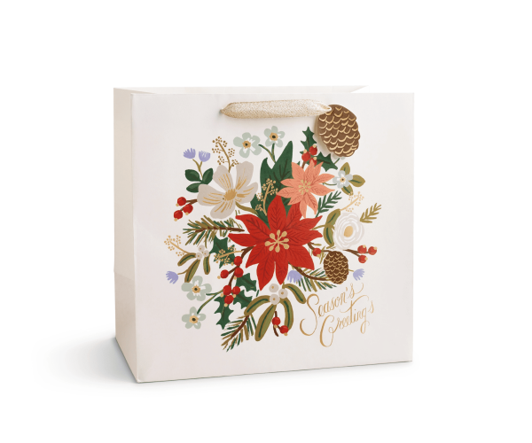 Holiday Bouquet Gift Bag, Lg