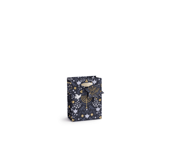 Laurel Menorah Gift Bag, Sm