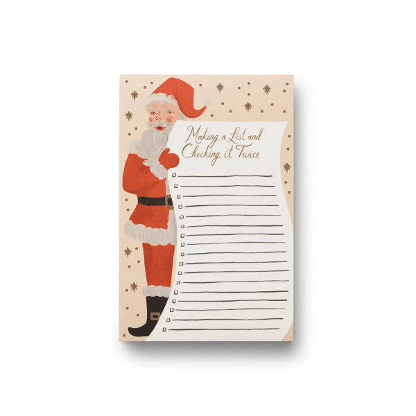 Santa List Notepad
