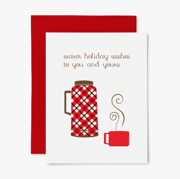 Warm Wishes Christmas Card