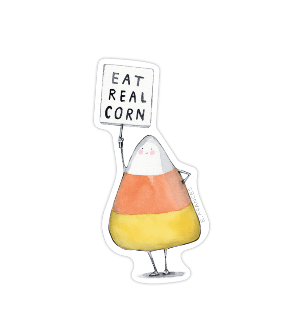 Candy Corn Sticker