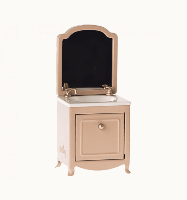 Sink Dresser w/ Mirror, Dark Powder