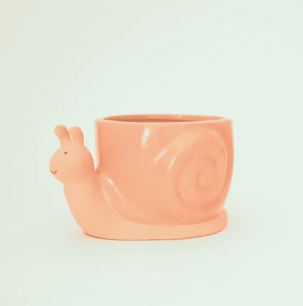 Snail Planter, Sunset/Sm