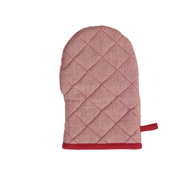 Red Oven Mitt