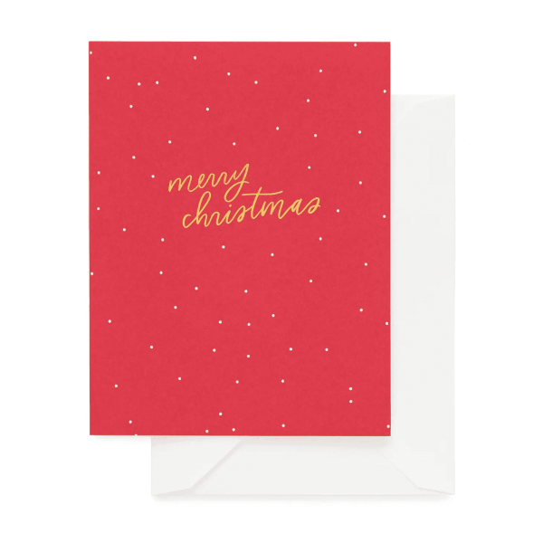Merry Christmas Scatter Dot