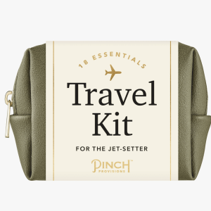 Olive Unisex Travel Kit