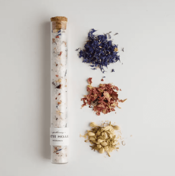 Wildflowers Bath Soak Test Tube