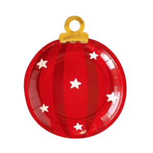 Believe Ornament Shaped Plate