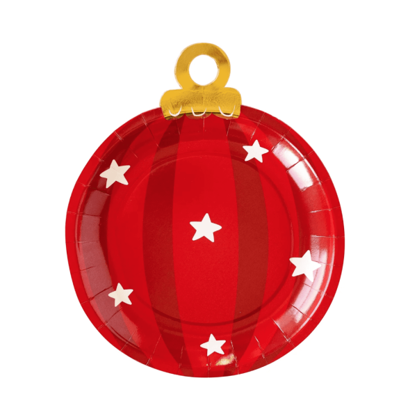 Believe Ornament Shaped Plate