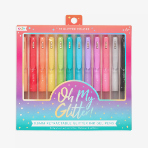Oh My Glitter Retractable Glitter Gel Pens
