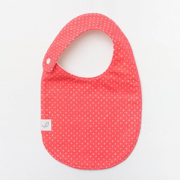Strawberry Snap Bib
