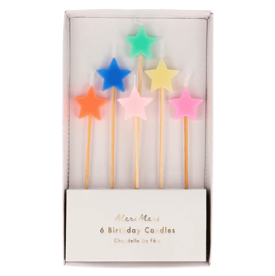 Mixed Star Candles