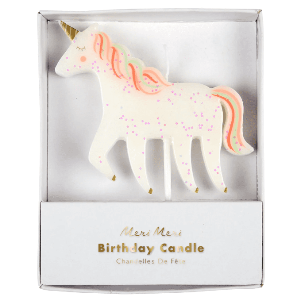 Unicorn Glitter Candle