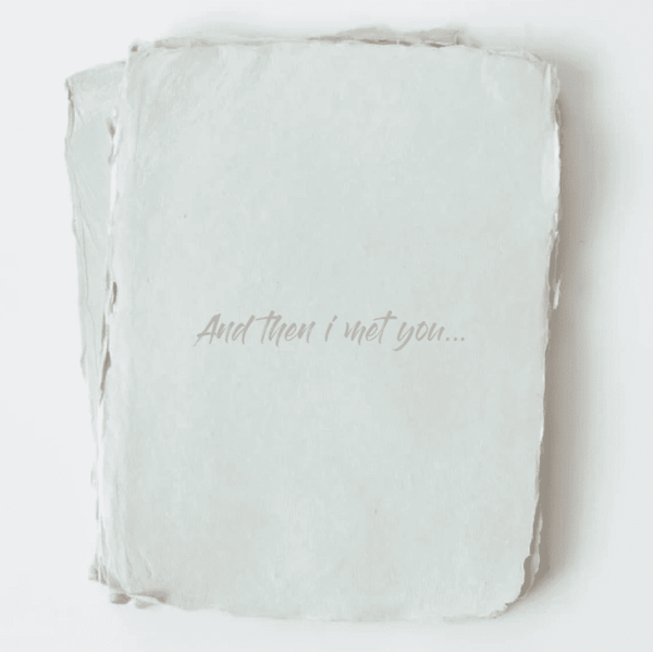 And Then I Met You