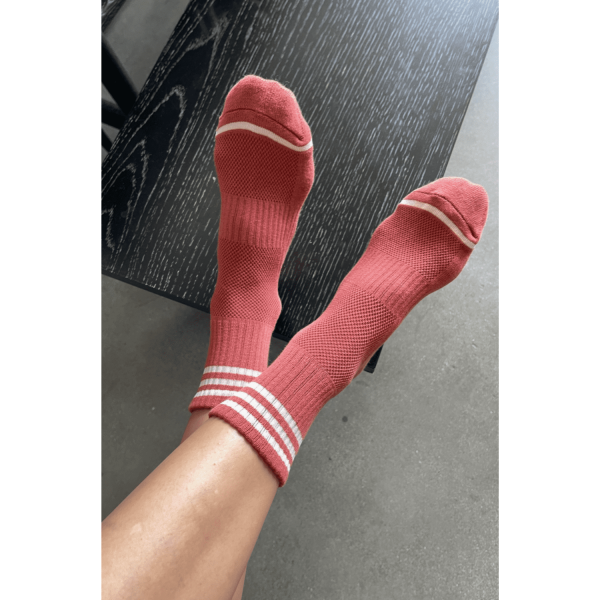 Girlfriend Socks, Terracotta
